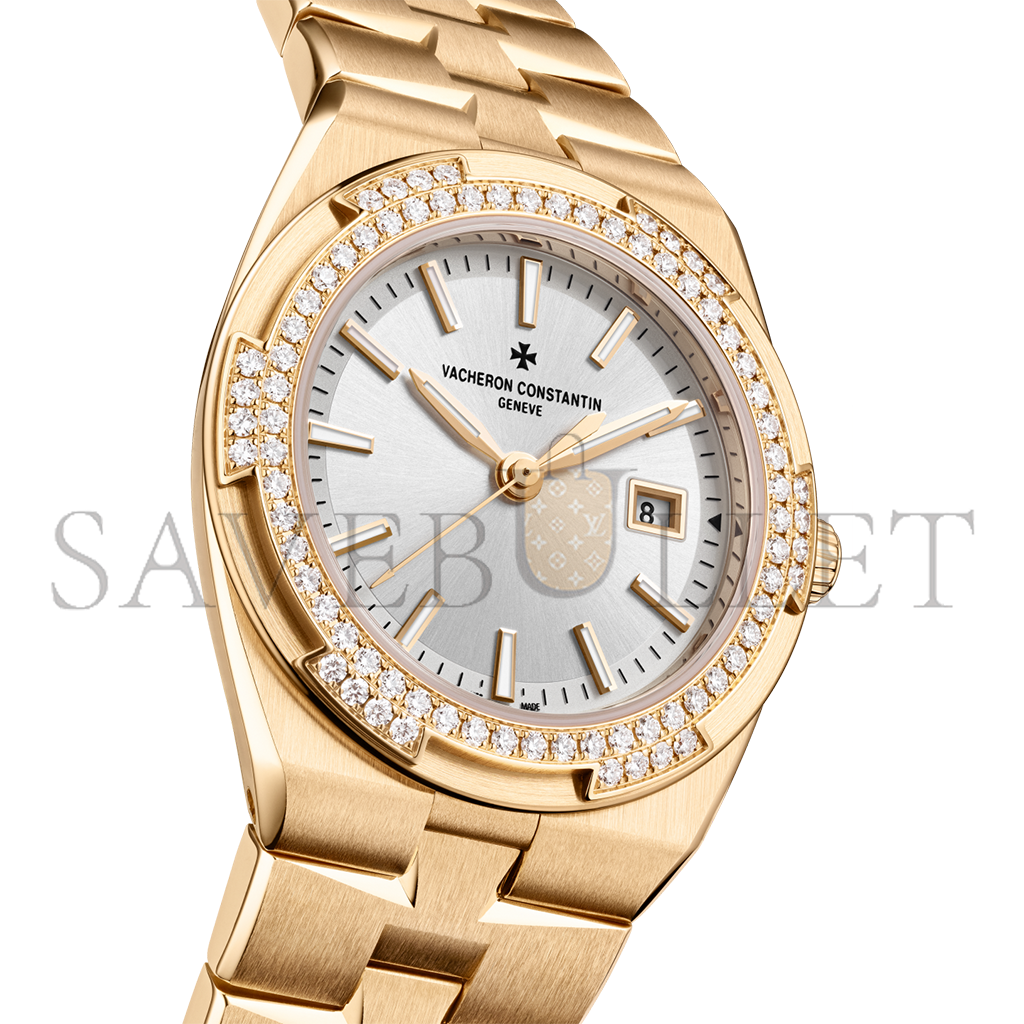 VACHERON CONSTANTIN OVERSEAS QUARTZ 33 MM PINK GOLD WATCH 1225V/200R-H031 VACHERON CONSTANTIN OVERSEAS QUARTZ 33 MM PINK GOLD WATCH 1225V/200R-H031